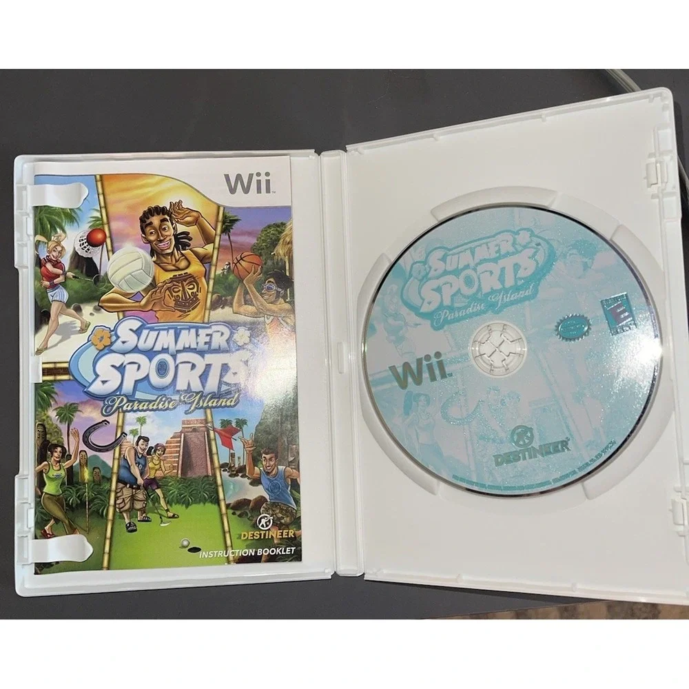 Nintendo Wii Summer Sports Paradise Island 2007 Complete.